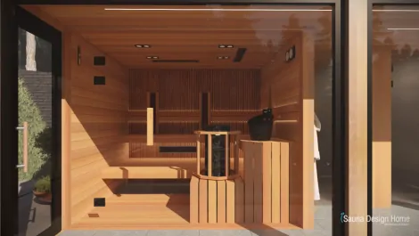 Kombinovaná sauna Kombinovaná sauna