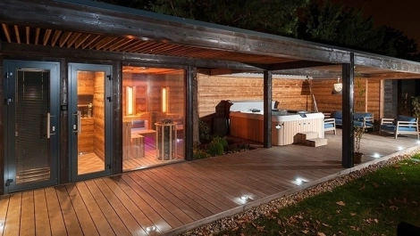 Wellness záhrada sauna dom Wellness záhrada sauna dom