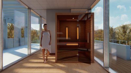interiérová infrasauna interiérová infrasauna