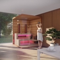 Interiérová kombi sauna 