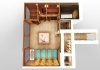 Kompletná interiérová architektúra sauna wellnessu