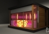 Luxusný sauna domček na mieru Lugano