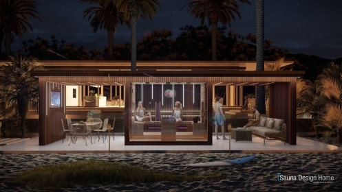 Náš 4-sezónny modulárny saunový dom Oasis - 2023