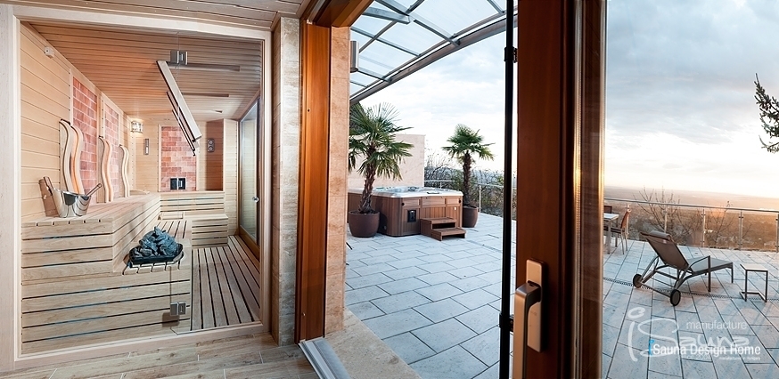 Panorama sauna - stavba sauny na mieru