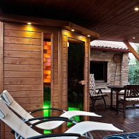 Sauna domčeky firmy West Invest Holding