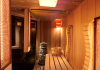 Sauna wellness - projekcia sauny