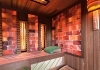 Saunový domček - vnútro sauny