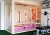 Stavba modernej sklenej sauny