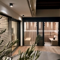 zabudovaná sauna